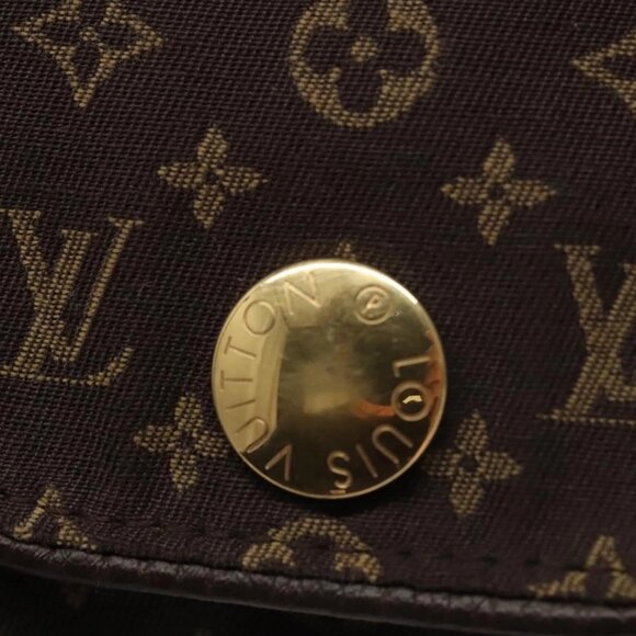 Share LOUIS VUITTON Monogram Mini Pochette Cancun Pouch Brown - Picture 12 of 16